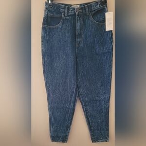 Vintage NWT 80s Stefano Acid Wash Denim High Rise Relaxed Jeans Size 12